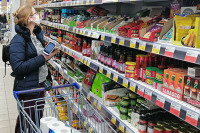 Спрос на продукты питания увеличивался до 70% в отдельных регионах России
