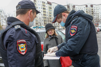 Протоколы за нарушение режима самоизоляции в Москве может составлять только полиция