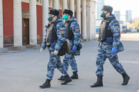 Для профилактики COVID-19 в Москве увеличили количество патрулей 