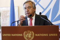 Генсек ООН призвал к координации глобальных мер реагирования на пандемию