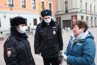 В Москве за сутки зафиксировали более 1,6 тысячи нарушений режима самоизоляции