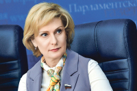 Святенко рассказала о важности укрепления материальной поддержки многодетных 