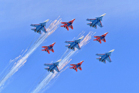 На Параде Победы в Москве авиация пролетит 16 группами