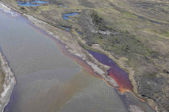 Предельно допустимая концентрация нефтепродуктов в реках Норильска превышена в 8-10 раз