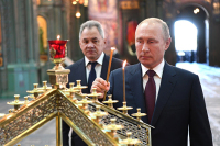 Путин посетил главный храм Минобороны в Кубинке