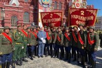 Жириновский посетил Парад Победы в Москве (фото)