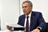 «Единая Россия» выдвинула Минниханова кандидатом на выборы президента Татарстана