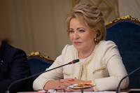 Матвиенко поздравила президента Узбекистана с днём рождения