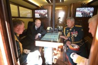 Путин провёл встречу с главой Минобороны и главкомом ВМФ