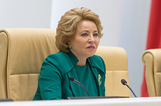 Матвиенко направила обращение генпрокурору по ситуации в Норильске