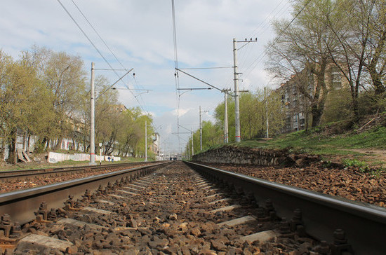 В Петербурге столкнулись два грузовых поезда