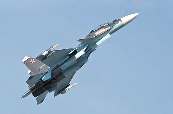 Российский истребитель перехватил самолёты стран НАТО над Чёрным морем
