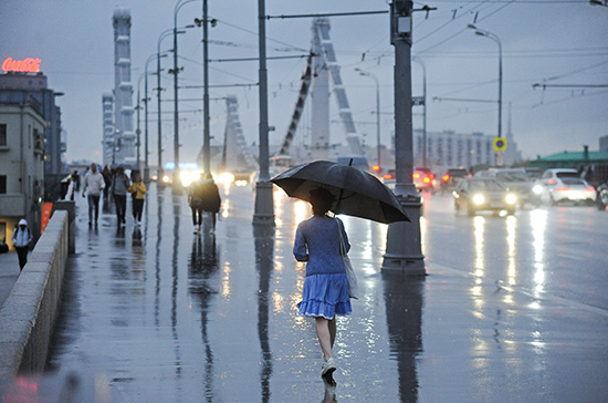 Синоптик рассказала, когда в Москве прекратятся дожди