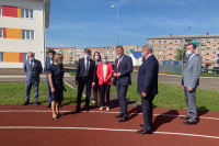Рима Баталова посетила церемонию открытия нового здания школы-интерната в Башкирии