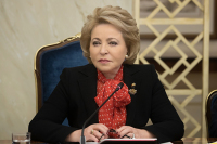 Матвиенко обсудила подготовку мероприятий Межпарламентской ассамблеи СНГ со спикером сената Узбекистана