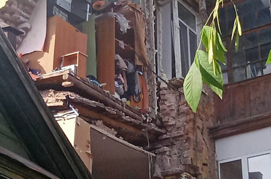 В Самаре восстановят жилой дом, где обрушилась стена