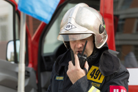 В Краснодаре спасатели разбирают завалы после крупного пожара в жилом доме