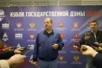 Глава Комитета Госдумы по физической культуре, спорту, туризму и делам молодежи Борис Пайкин отвечает на вопросы журналистов