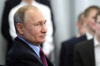 Путин пожелал президенту Молдавии успехов на предстоящих выборах
