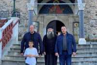 Меценаты Гурьевы поддержали русский монастырь на Афоне