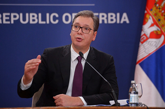 Вучич заявил о крайне тяжёлой эпидемиологической ситуации в Сербии