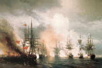 167 лет назад русская эскадра разгромила турецкий флот у мыса Синоп