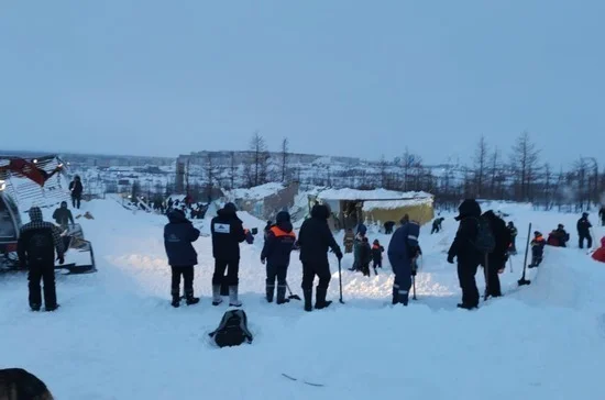 После схода лавины в Норильске возбуждено уголовное дело