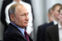 В онлайн-встрече с Путиным участвуют около 80 бизнесменов