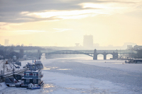 Минувшая ночь в Москве стала самой морозной с начала зимы