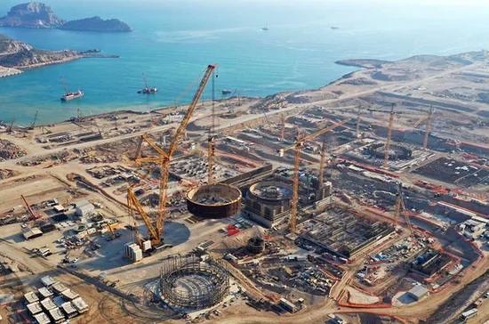 Строительство АЭС «Аккую». Фото: ica-construction.com