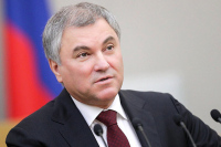 Володин призвал руководство Украины перестать нагнетать ситуацию в Донбассе