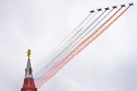 Завершила Парад по традиции авиационная часть. Фото: Тимур Ханов/ПГ