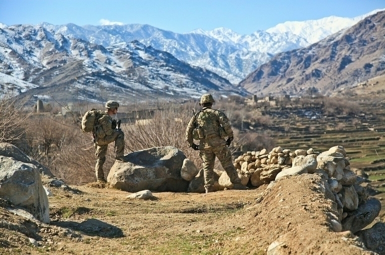 Российские военные следят за ситуацией в Афганистане