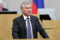 Володин назвал готовность Европарламента не признавать выборы в России состоянием истерики