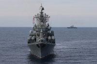 В Севастополе подняли флаги кораблей, вошедших в историю российского флота