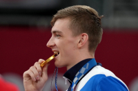 Россиянин Храмцов завоевал золото в тхэквондо на Олимпийских играх в Токио