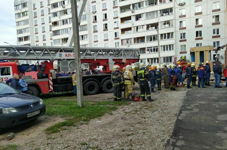 Дом в Ногинске могут восстановить после взрыва, сообщили власти Московской области
