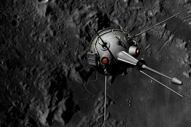 Первой на Луну совершила посадку советская станция