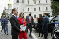 Дмитрий Медведев вручил ключи от автомобилей победителям и призёрам Олимпийских игр в Токио