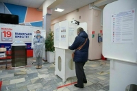 Наблюдатели отмечают высокий уровень санитарной безопасности на выборах в России