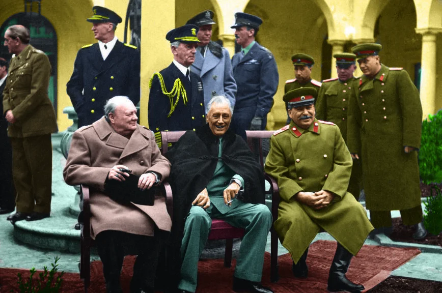 Ялтинская конференция, февраль 1945 г.