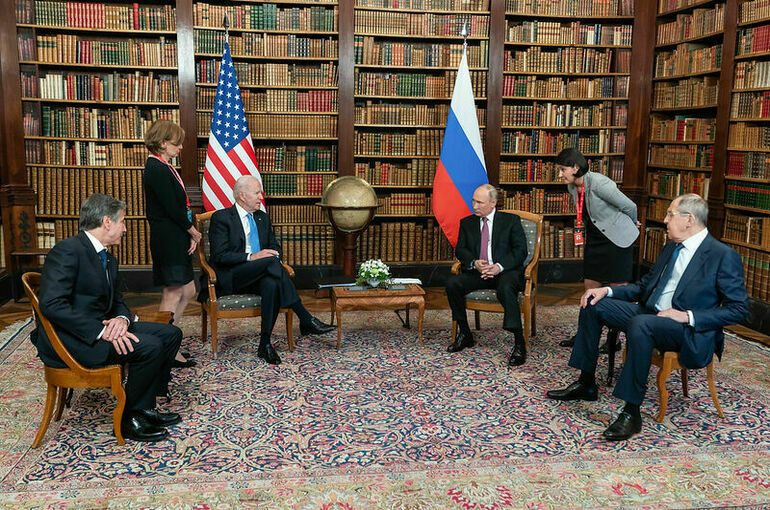 В Кремле рассказали, какие темы будут обсуждать Путин и Байден на встрече
