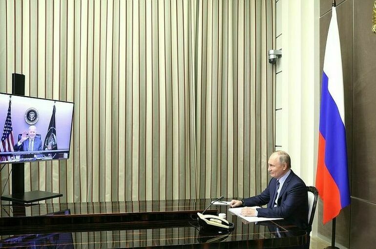 Переговоры Путина и Байдена продолжались около двух часов