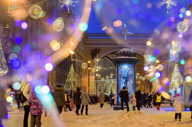Новый год в Петербурге пройдёт под знаком QR