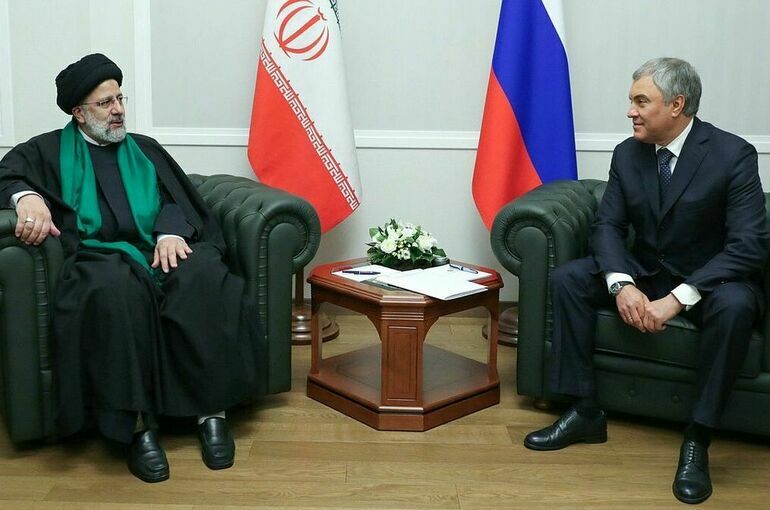 Володин обсудил с президентом Ирана развитие отношений между парламентами двух стран