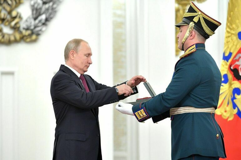 Путин наградил Шаймиева орденом Святого Андрея Первозванного 
