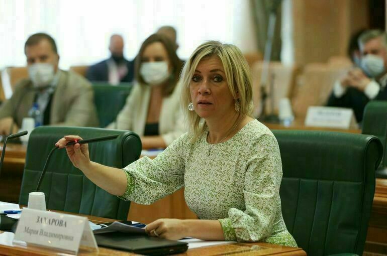 Захарова уличила Блинкена в двойных стандартах по Украине 