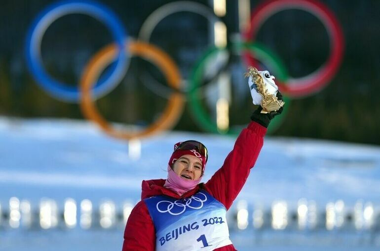 Наталья Непряева завоевала первую медаль сборной России на Олимпиаде в Пекине