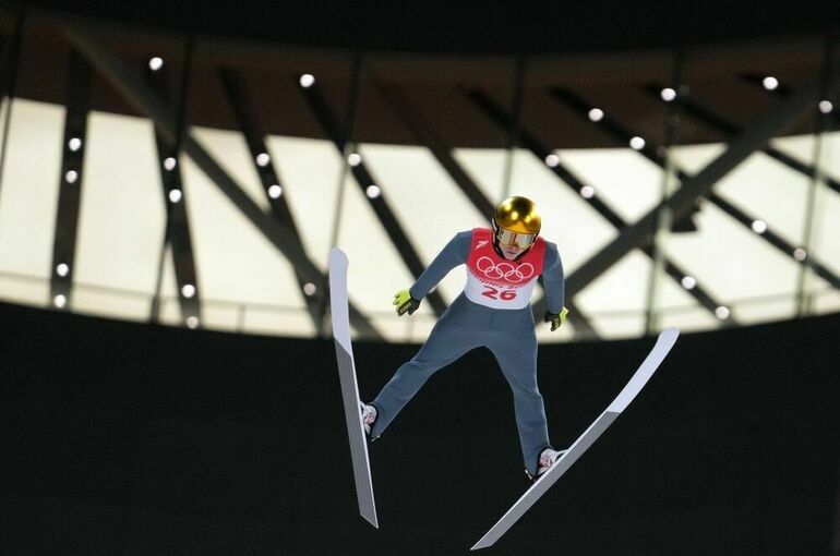 Российские летающие лыжники завоевали серебро Олимпиады в миксте