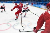 Российские хоккеисты  обыграли команду Швейцарии в первом матче Олимпиады